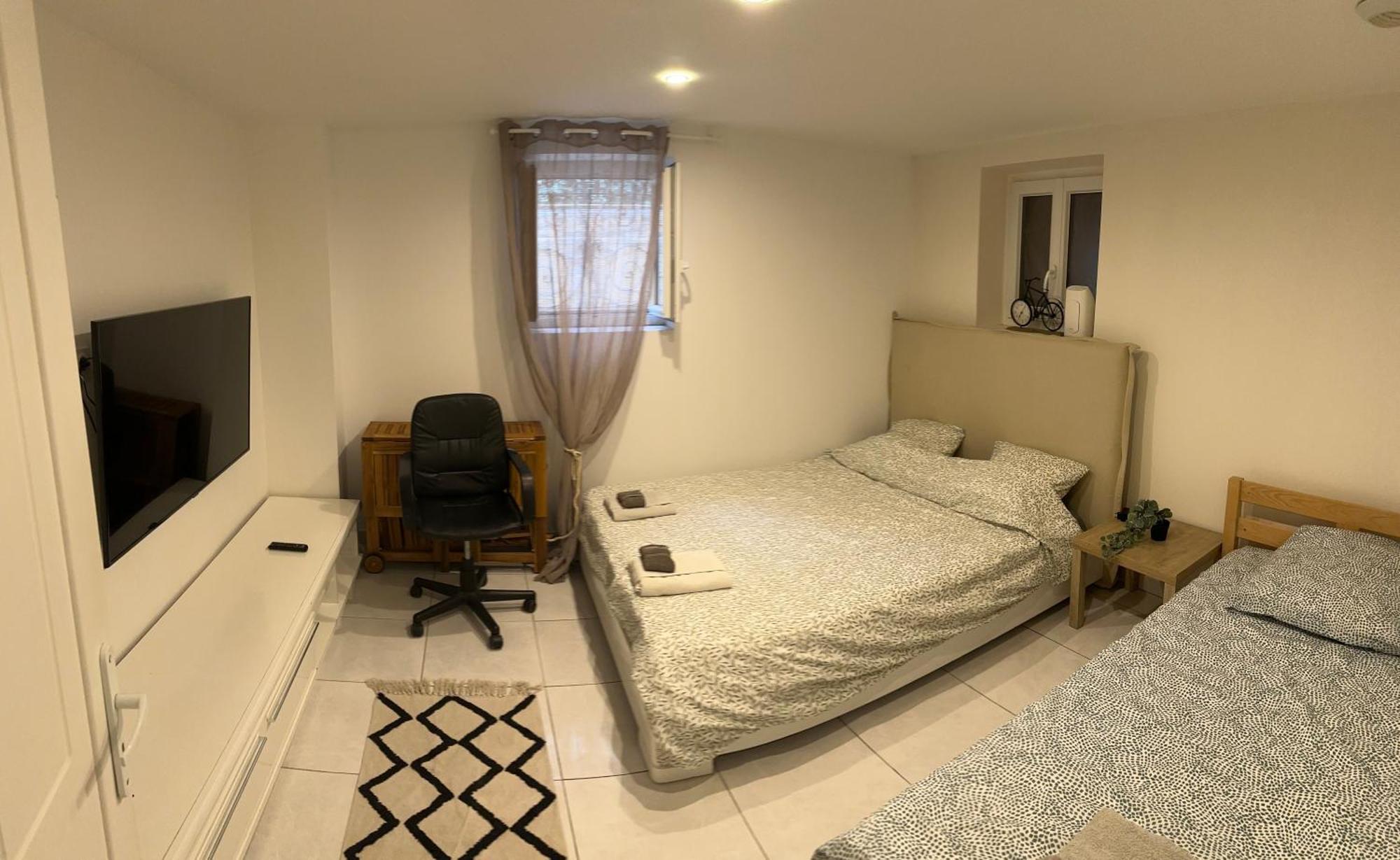 Jolie Appartement Nice Proche Mer Et Aeroport Une Chambre Plus Salon Avec Cuisine Dış mekan fotoğraf